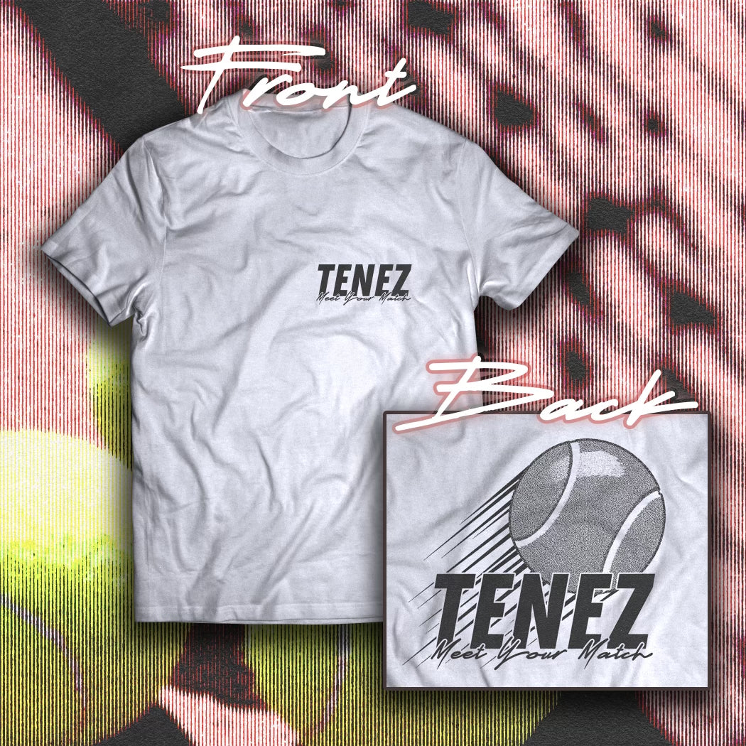 TENEZ 'MEET YOUR MATCH' UNISEX T-SHIRT